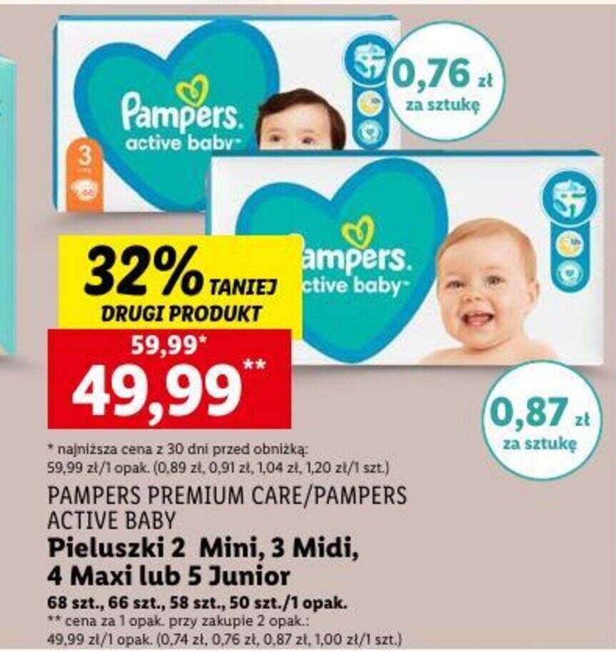 pampers promocja lidli