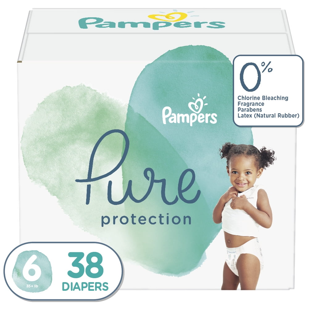 pampers pure protection size 6