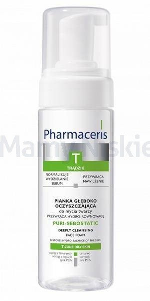 pharmaceris t puri sebostatic pianka głęboko oczyszczająca do mycia twarzy