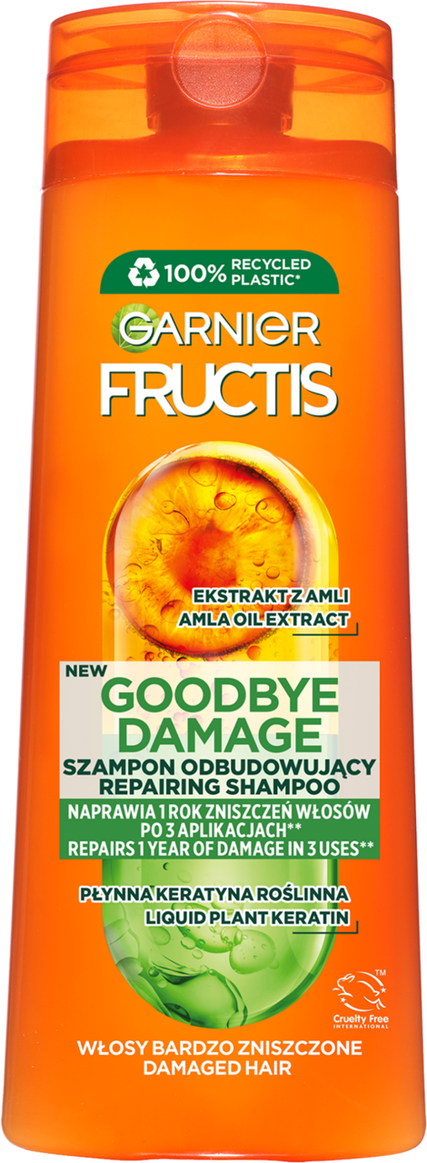 garnier szampon do włosów odbudowa