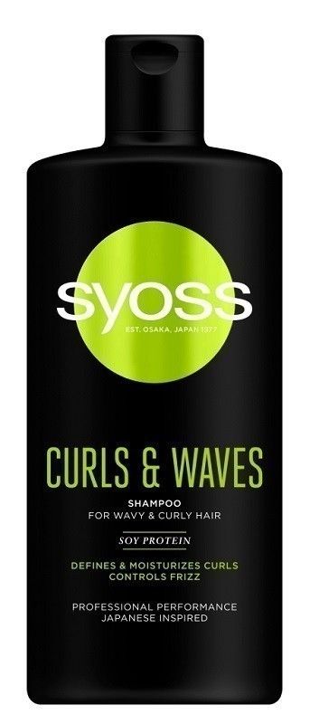 syoss curls & waves szampon