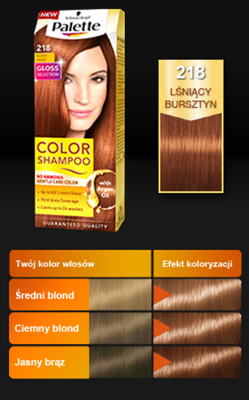 szampon palette color and gloss 9.5