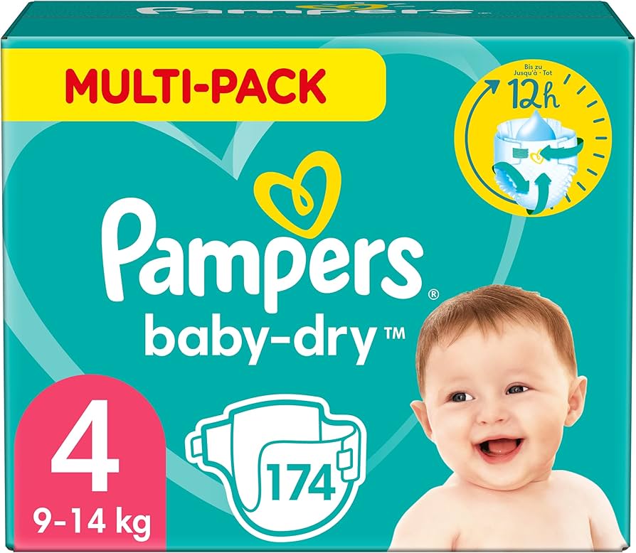 pampers 4 174 sztuk