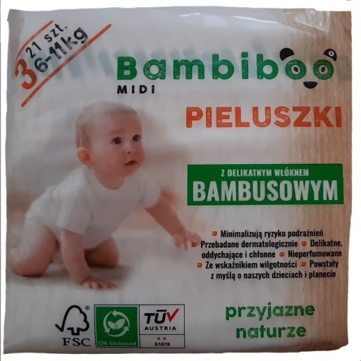 pieluszki bambusowe przecieka