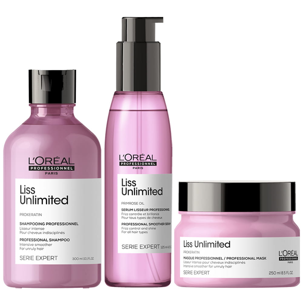 loreal liss unlimited szampon wygładzający do włosów niezdyscyplinowanych 300ml