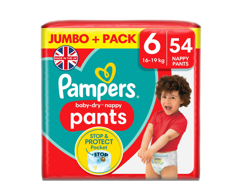 jumbo pack pampers pants 6