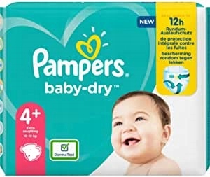 pampers new baby dry 76 szt