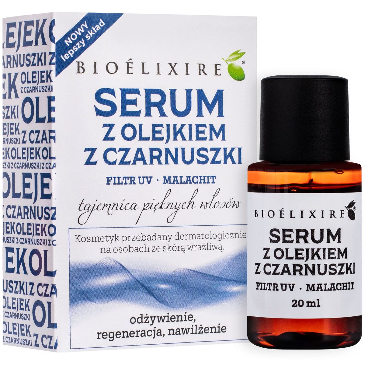 olejek do włosów z czarnuszki bioelixire