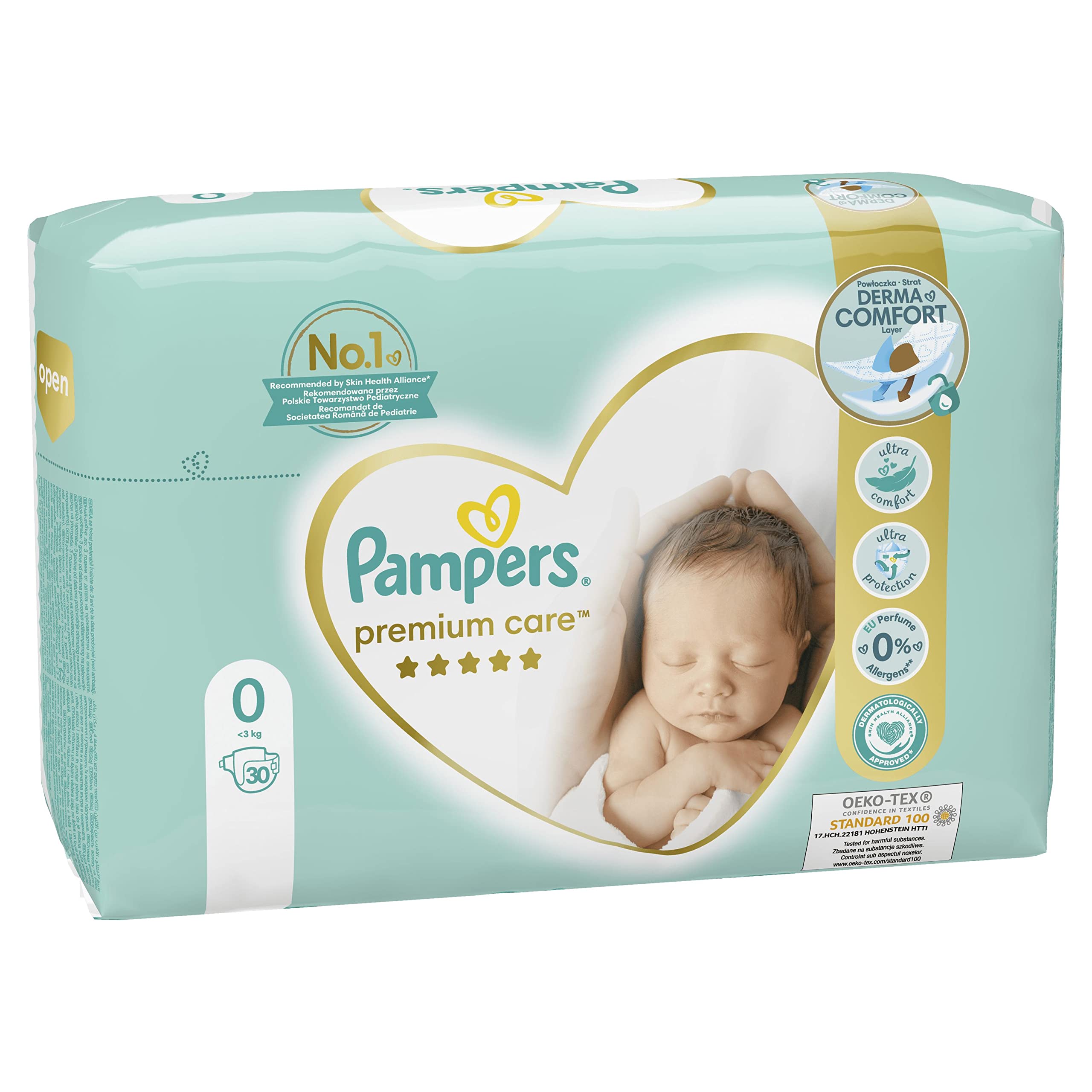 pampers pieluchy premium care 0