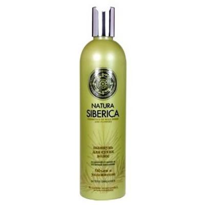 natura siberica szampon do włosów suchych objętość i nawilżenie 400ml