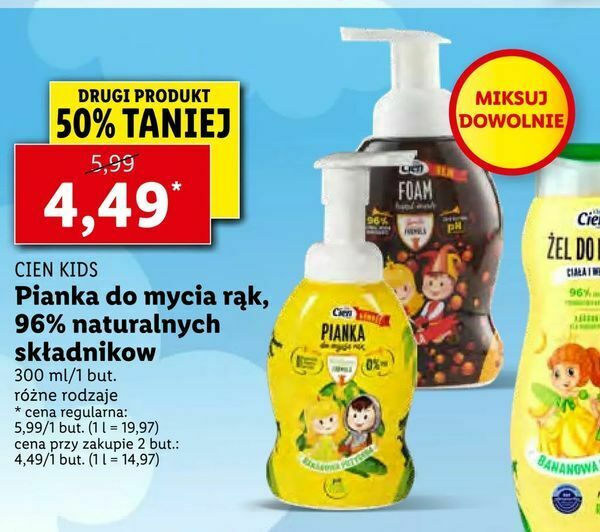 lidl pianka do mycia twarzy