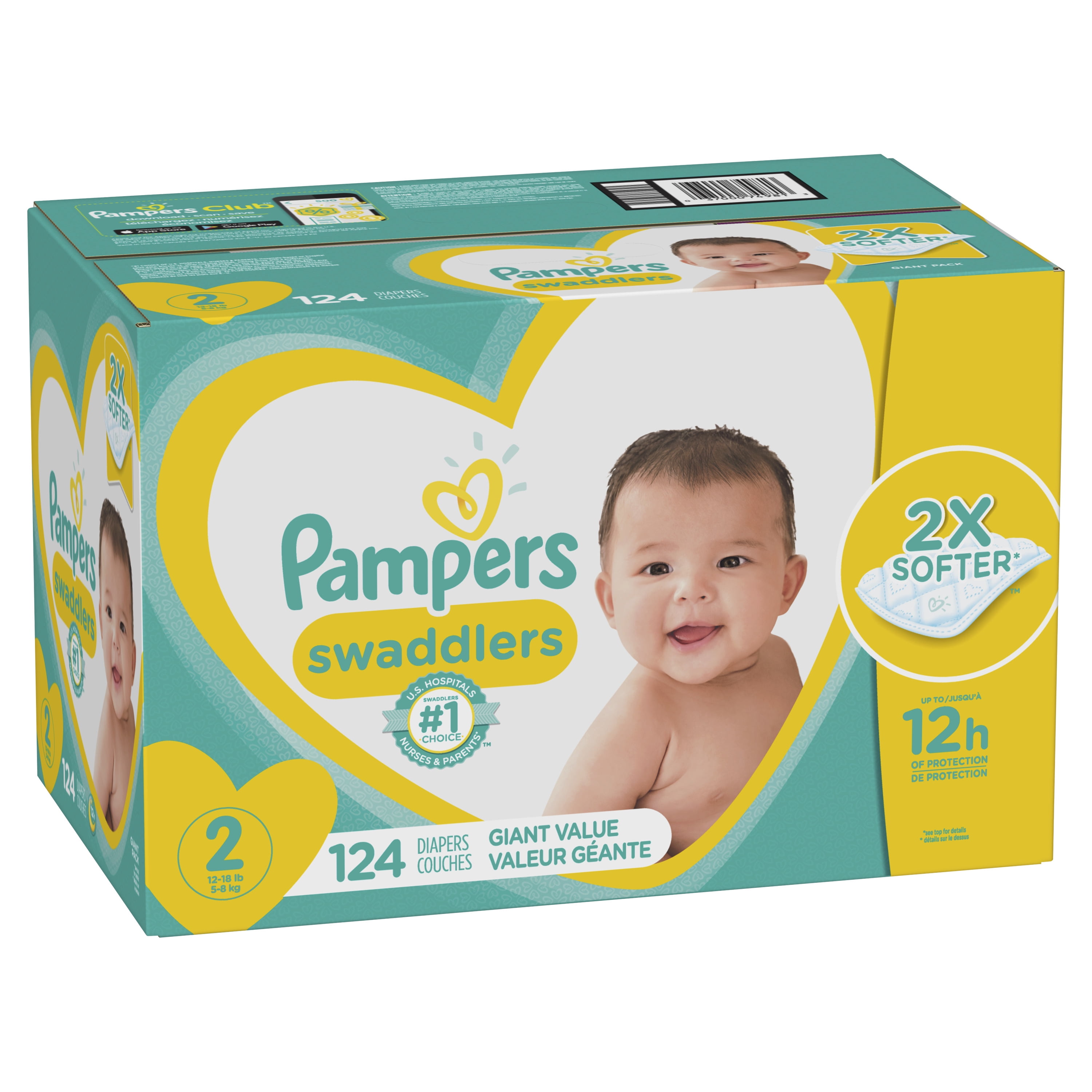 pampers 2 giant pack