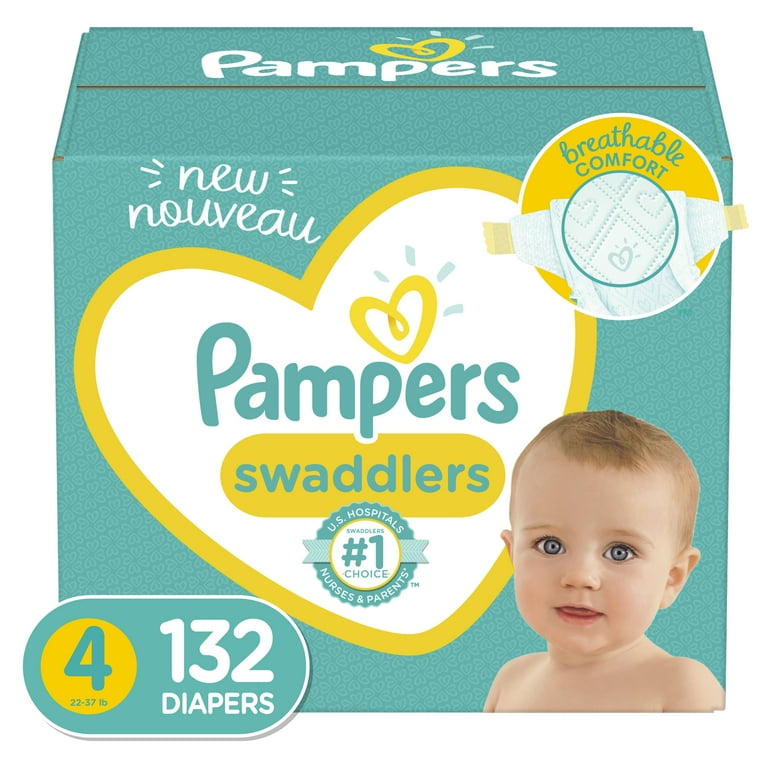 pampers 132 pack 4