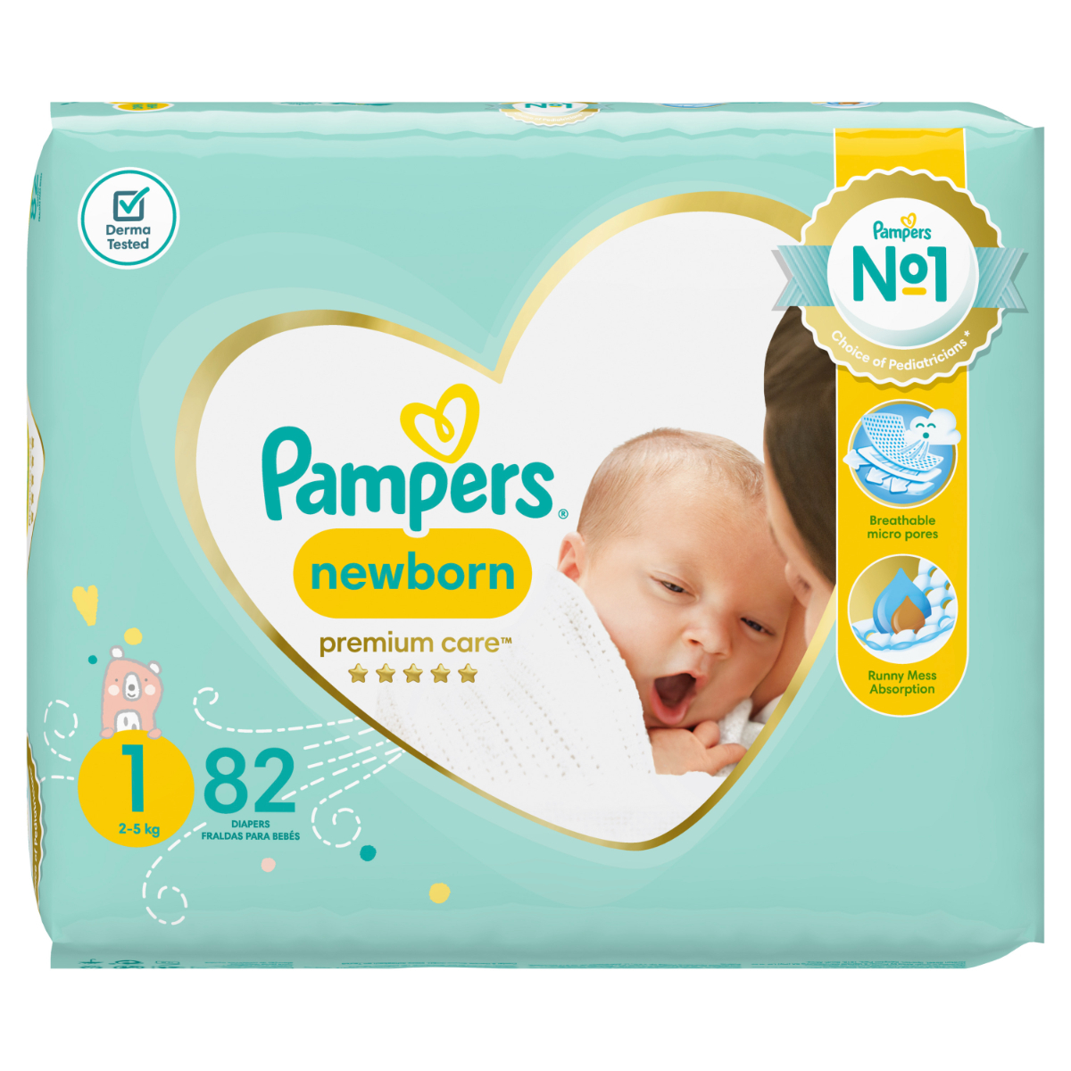 pampers premium care 2 32szt