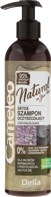 detoksykująca odżywka do włosów cameleo natural