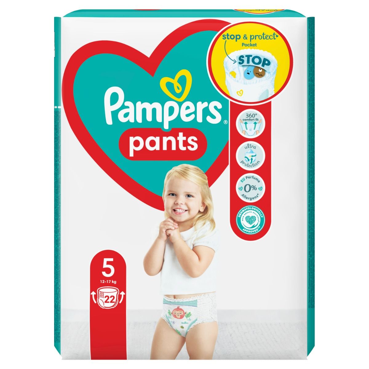 pampers pants 5 22 szt