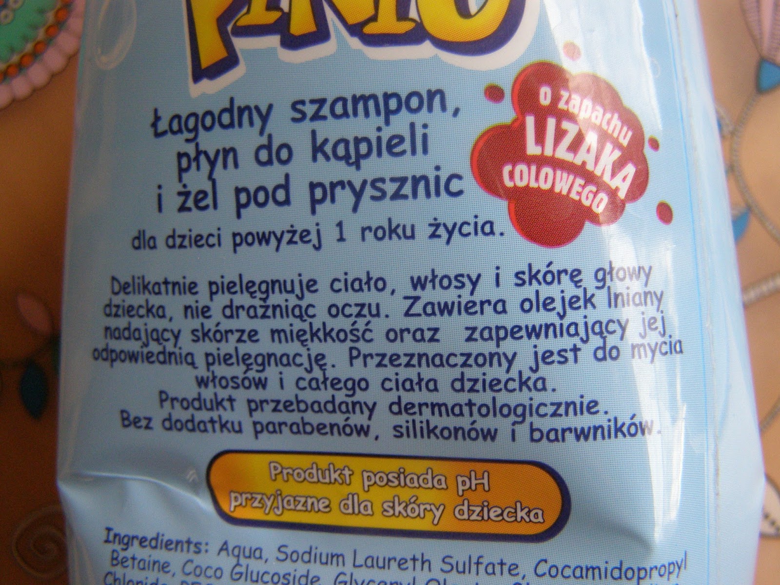 pinio szampon skład