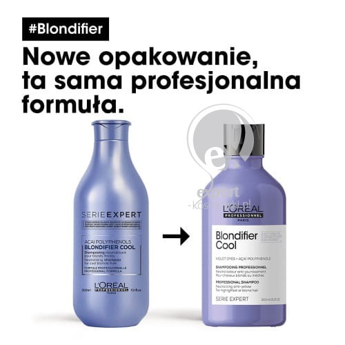 loreal blondifier cool szampon ochładzający odcienie blond 300ml