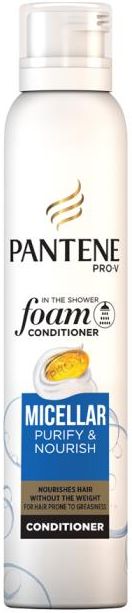 pantene micellar water odżywka do włosów w piance 180 ml