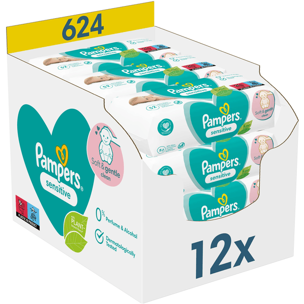 chusteczki nawilżane pampers x64