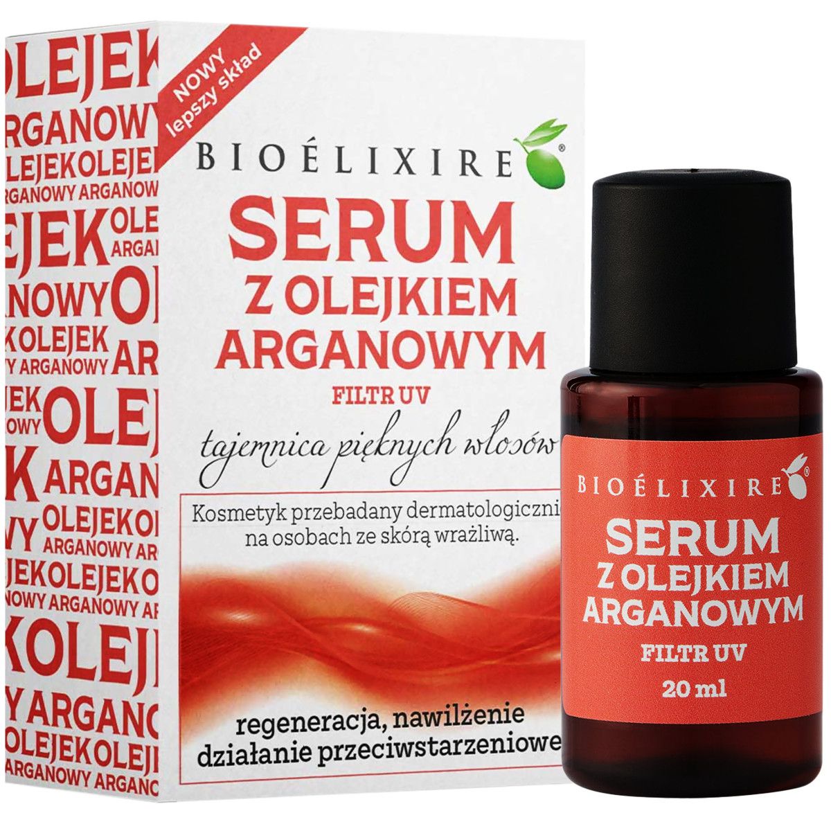 bioelixire argan oil serum olejek arganowy do włosów 20ml