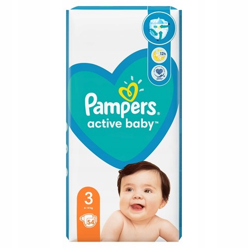 pampers active baby rozm 3 68 sztuk