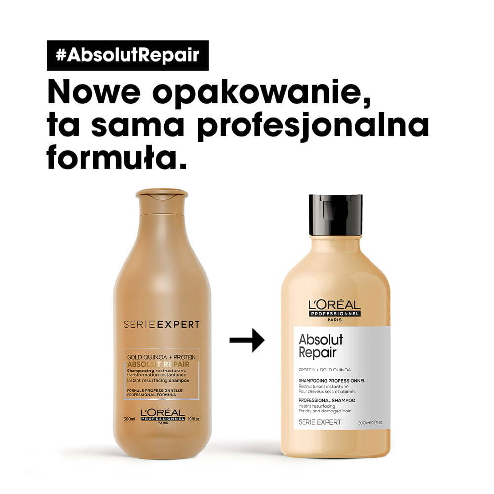 szampon loreal absolut repair lipidium opinie