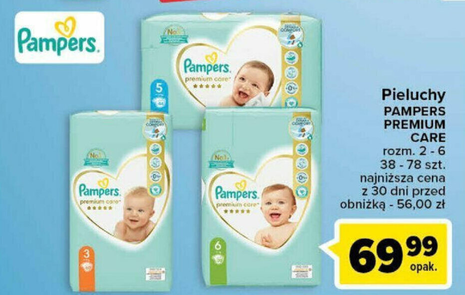 pampers premium care carrefour promocja