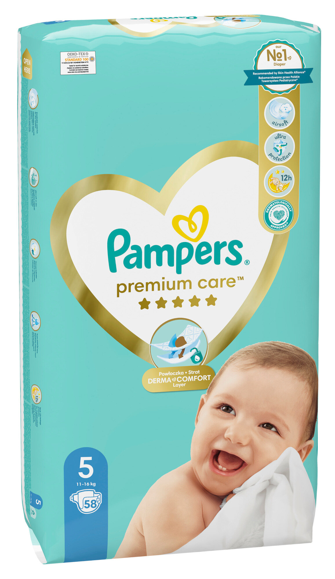 pampers wymiana pieluszki