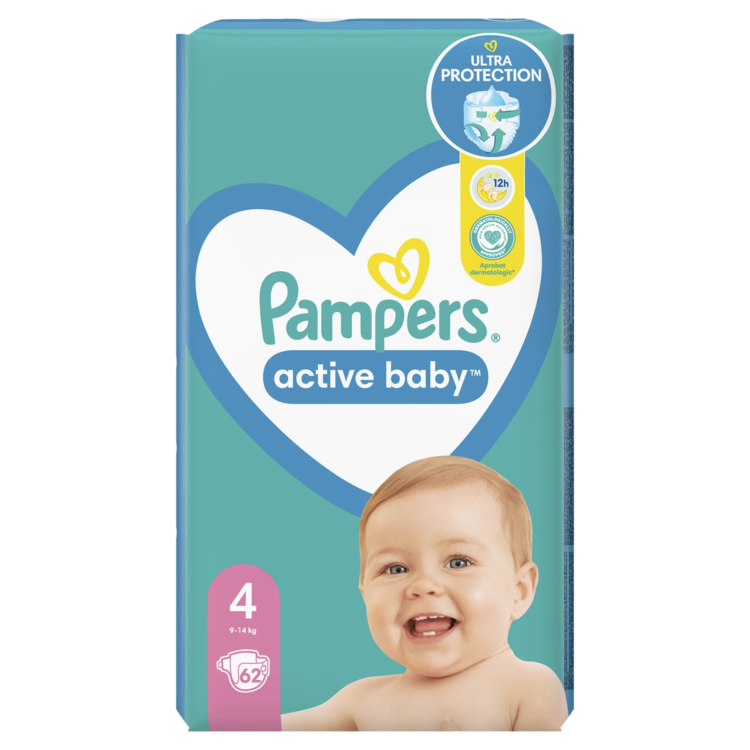 pampers fioletowe