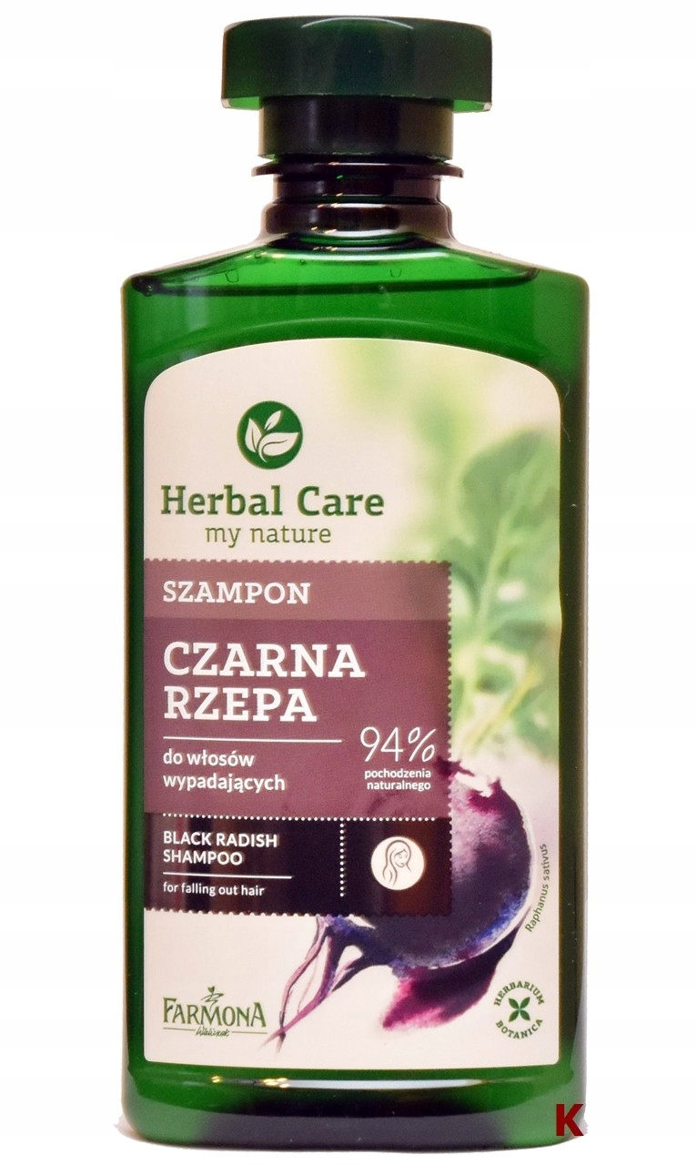 farmona herbal care szampon czarna rzepa 330ml