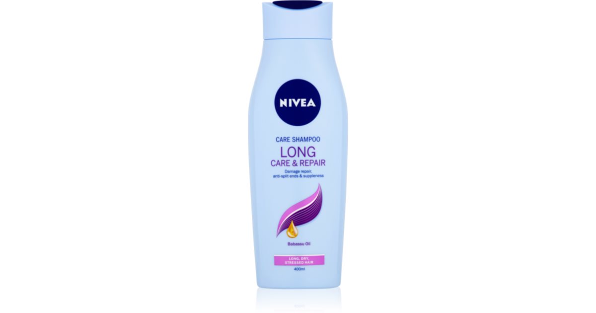 nivea szampon do włosów long care & repair