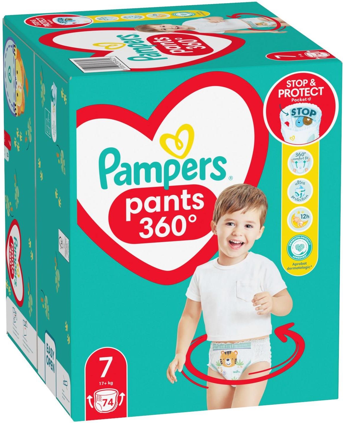 ceneo pampers active fit 7