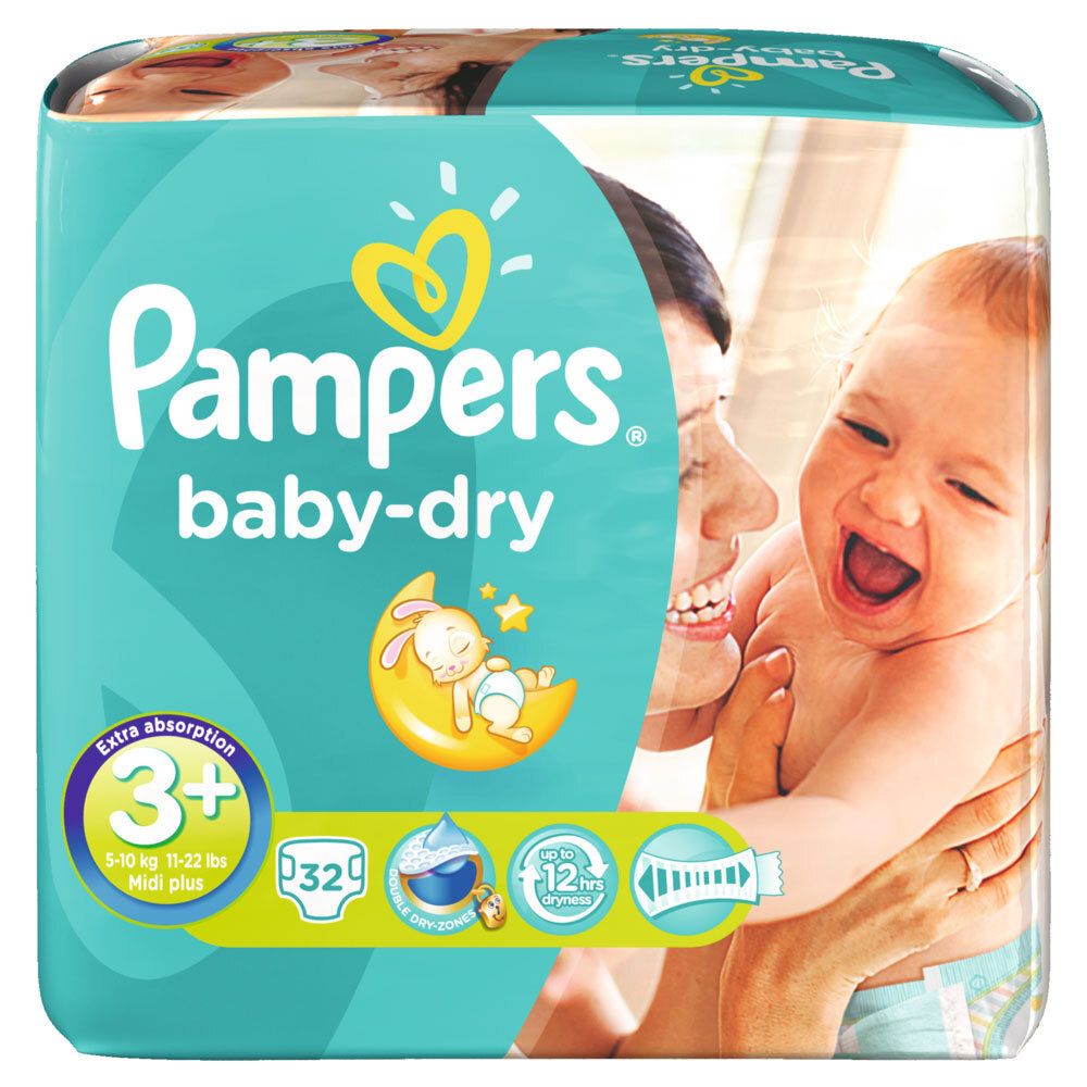 pampers baby dry gr 3 midi plus 5 10 kg