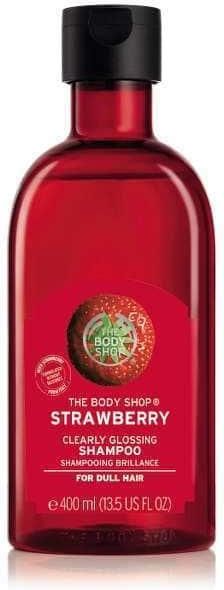 the body shop szampon do włosów truskawka