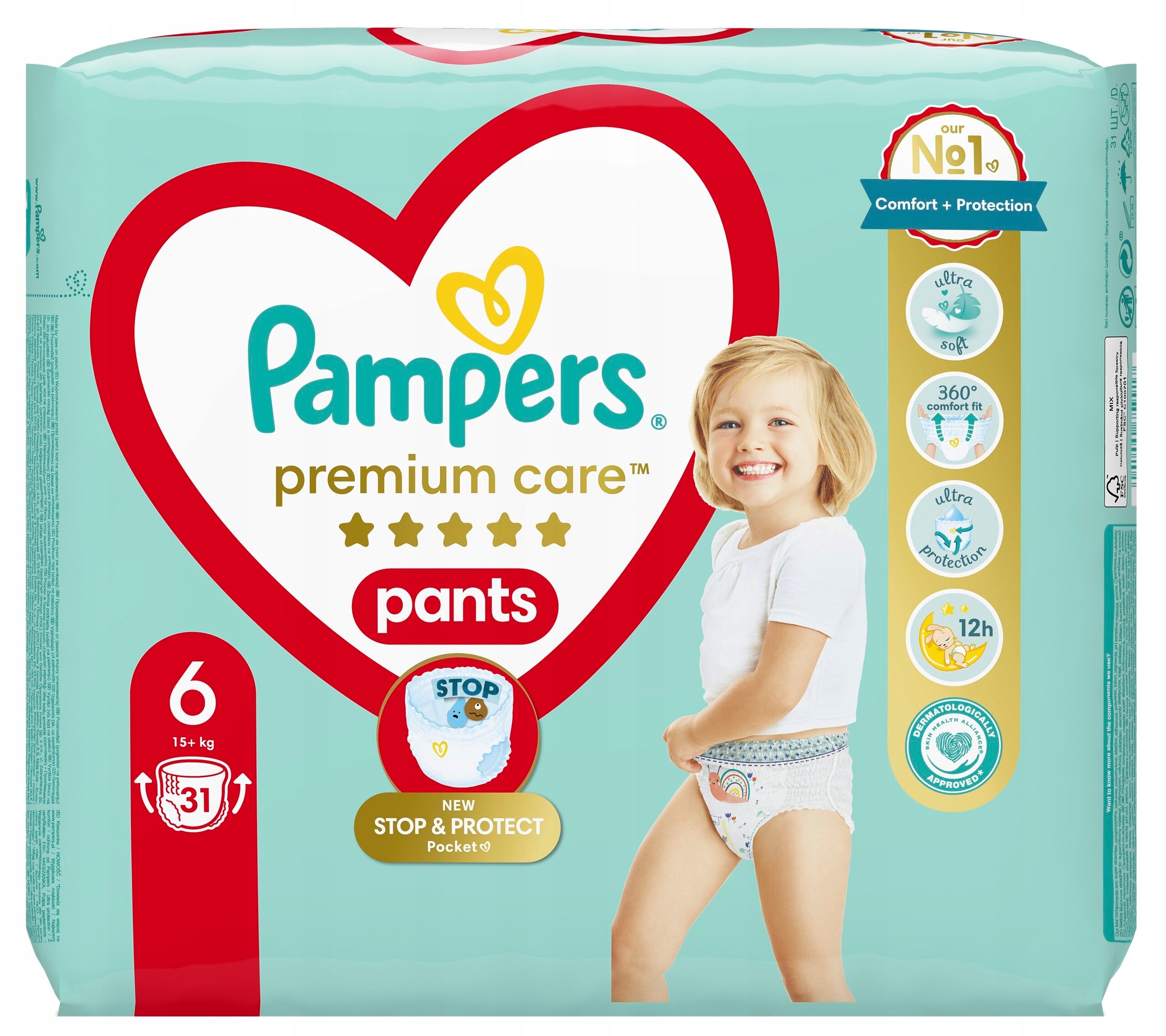 pieluchomajtki pampers premiym 6 cena