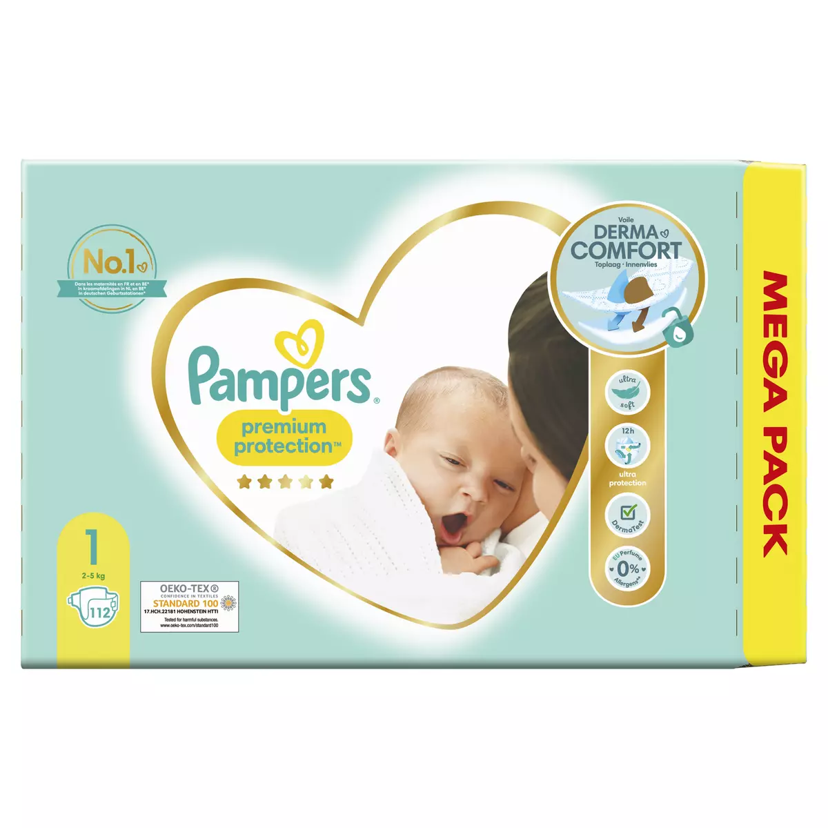 pampers 1 premium care auchan