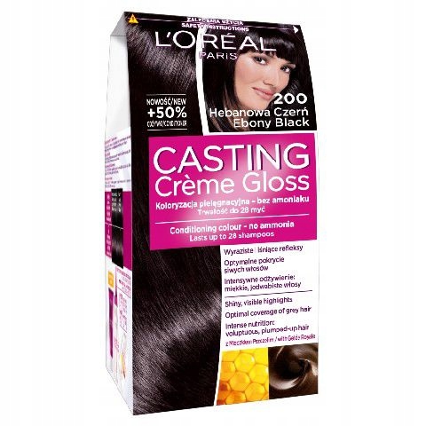 szampon koloryzujący loreal casting creme gloss