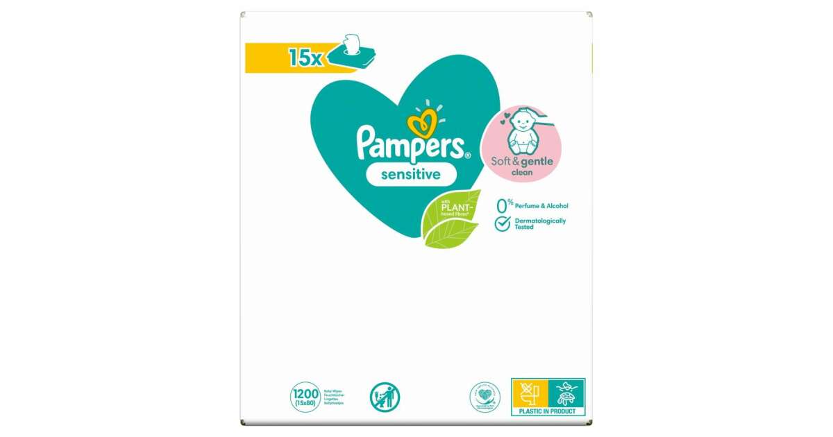 midi pampers sensitive care