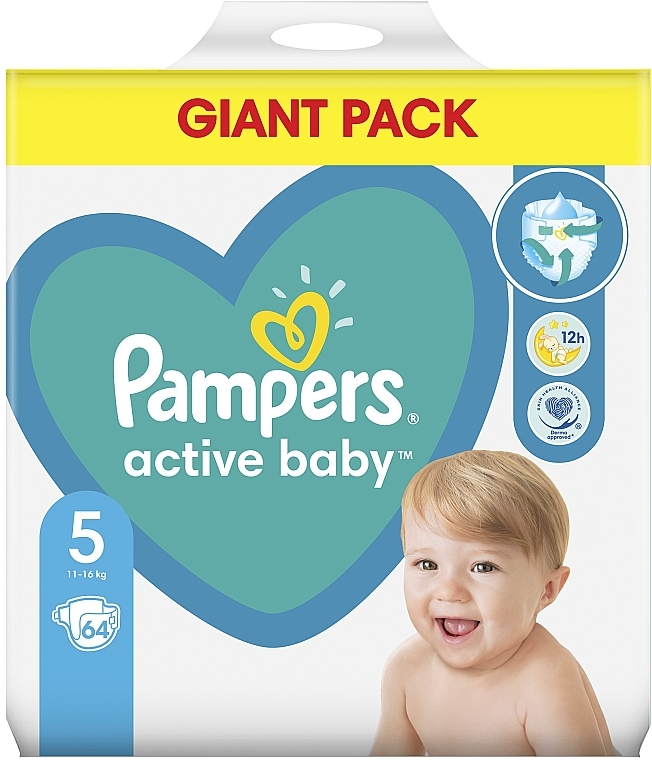 pampers active 5