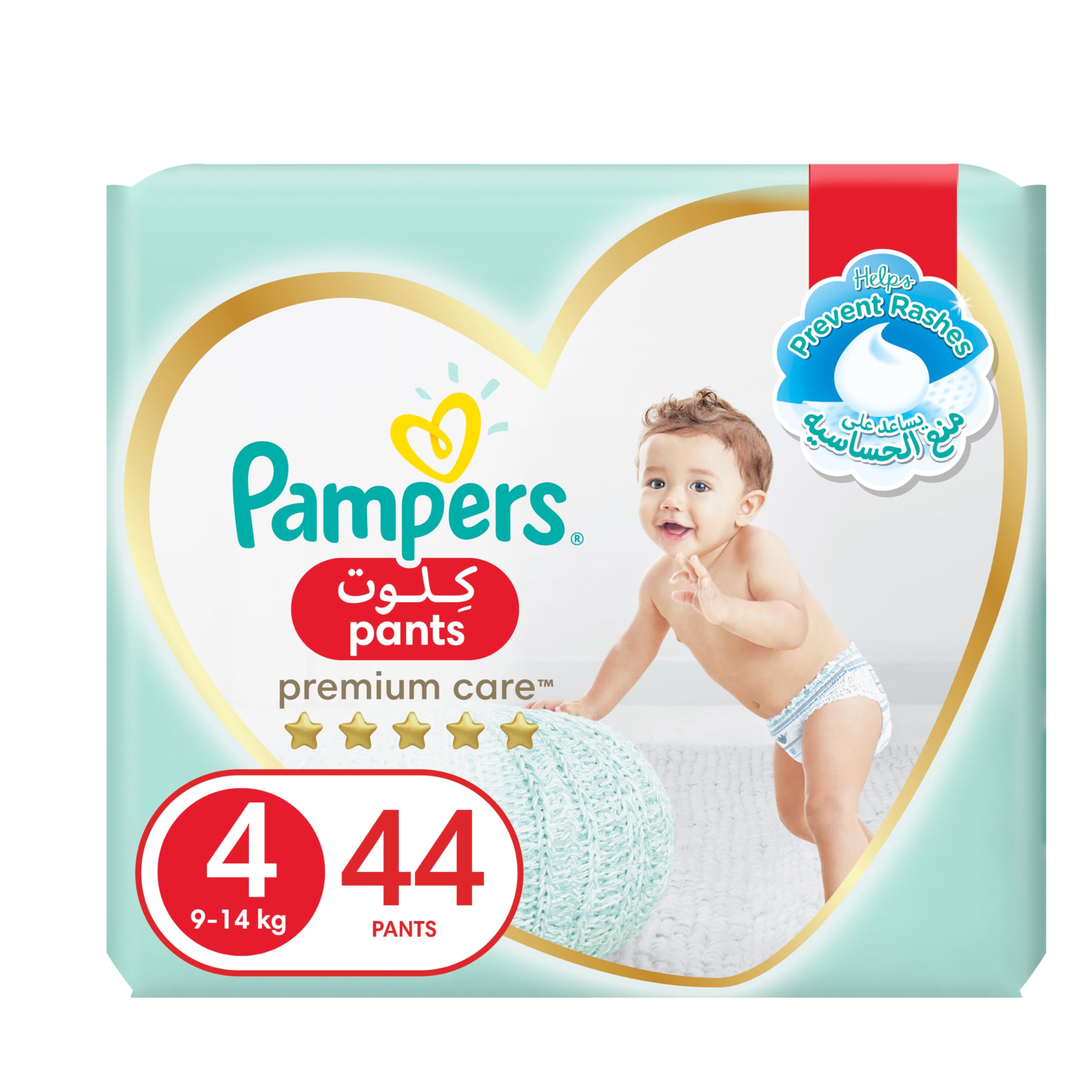 pampers premium care pants 4 sztuk 104