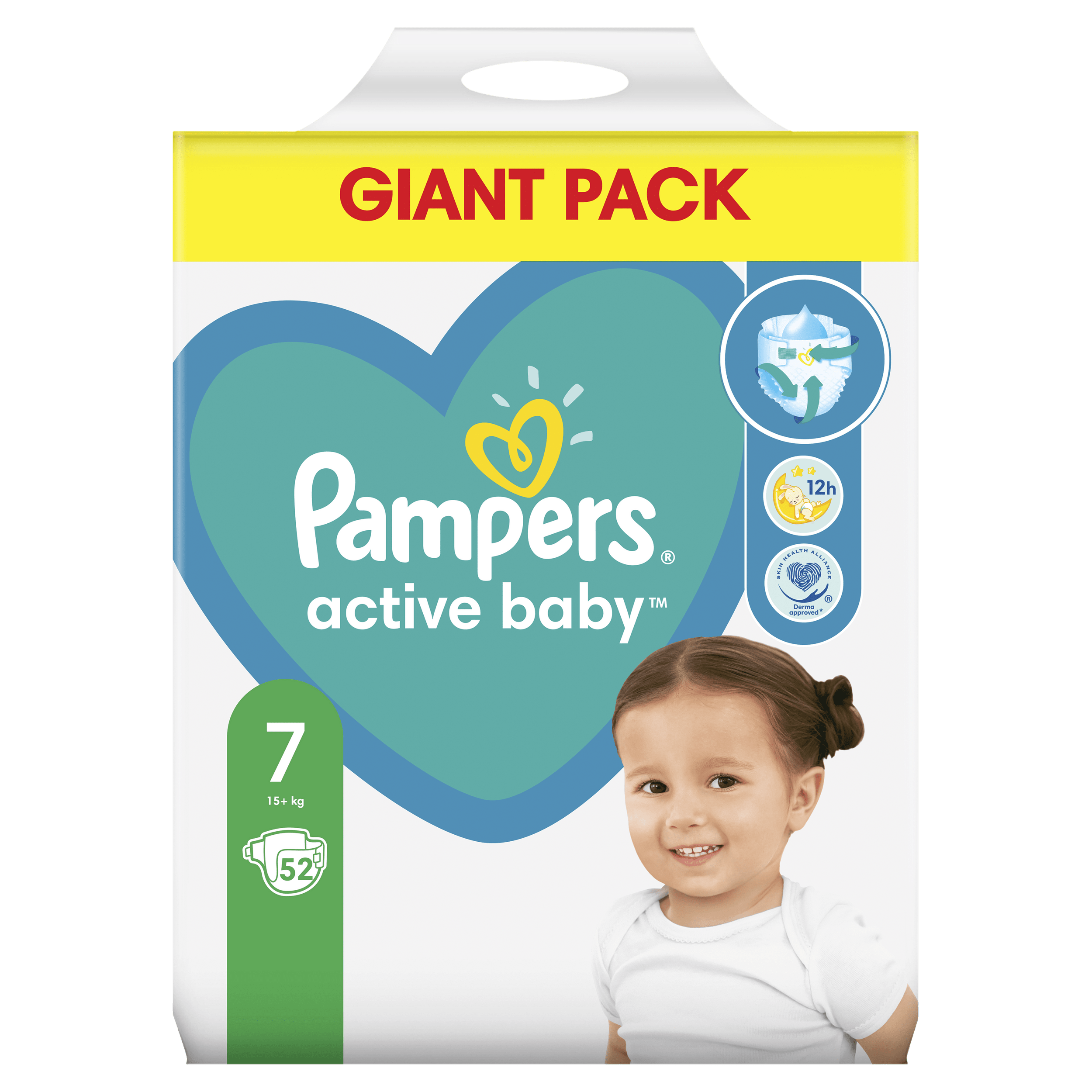 pampers active baby 3 52 sztuki