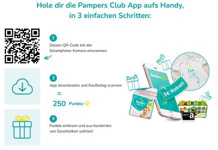 gratis t shirt von pampers