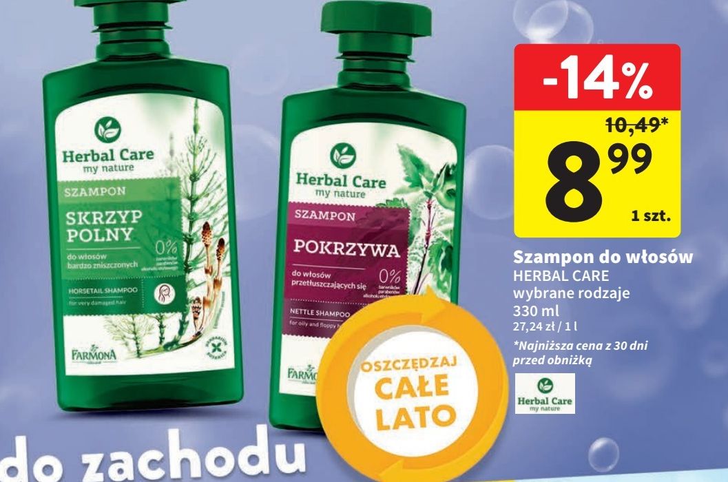 herbal care szampon pokrzywa rossman