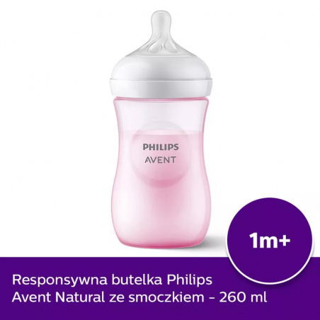 Butelka do karmienia Philips Avent SCY903/01 Natural Response