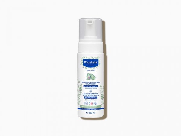 mustela szampon w piance złuszczanie