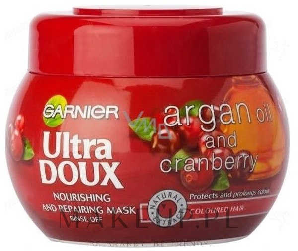 garnier ultra doux żurawina i olejek arganowy szampon ochronny wizaz