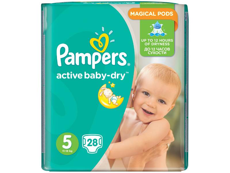 pieluszki pampers baby dry 5