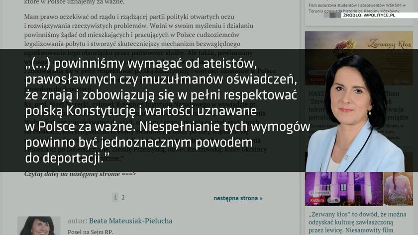 skandaliczne słowa pieluchy