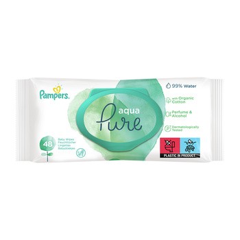 chusteczki dla niemowląt pampers aqua pure